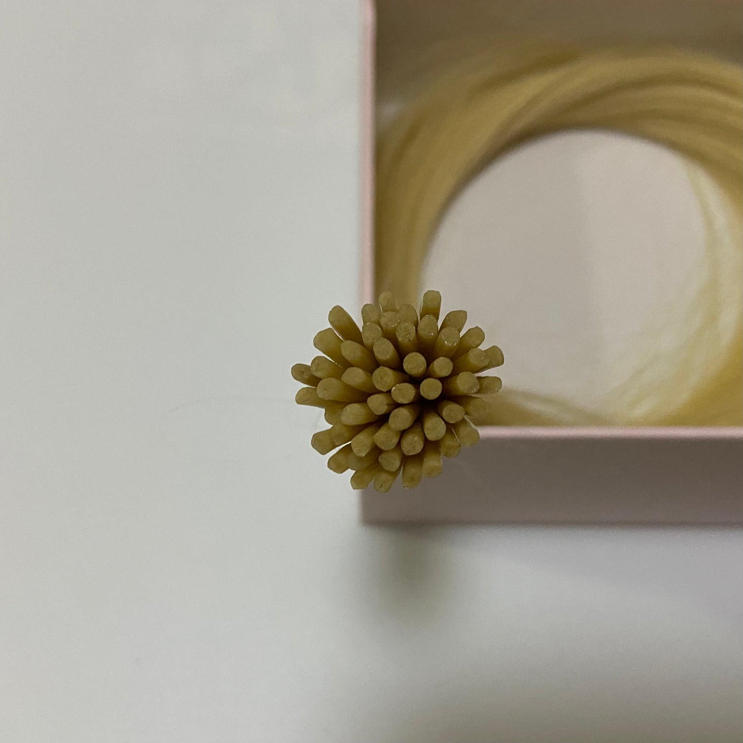 Beige Blonde #613 Virgin Remy I Tip Hair Extensions