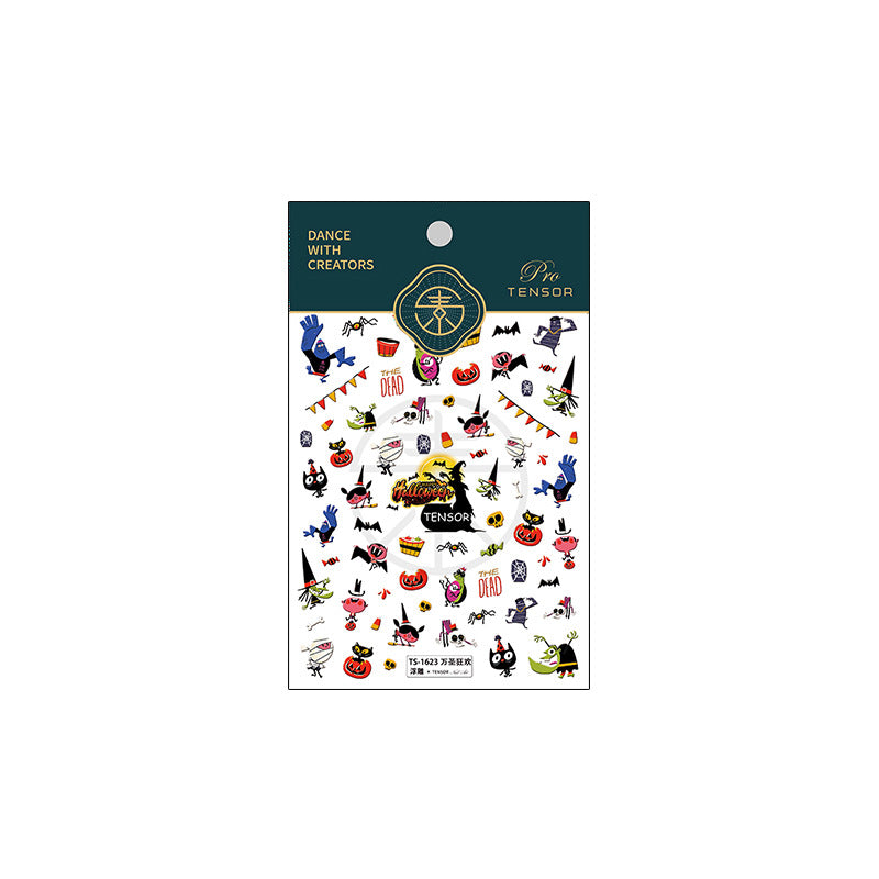 Halloween Party 5D Nail Stickers