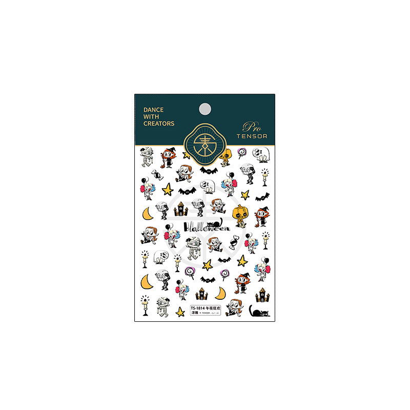 Halloween Party 5D Nail Stickers
