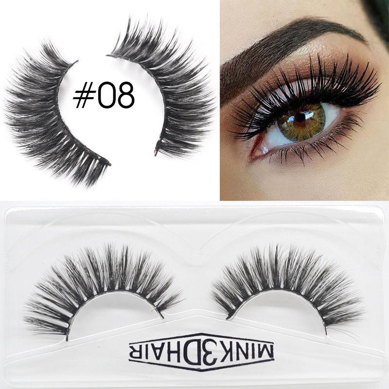 Eyelashes 3D Faux Mink ( 5 Pairs)