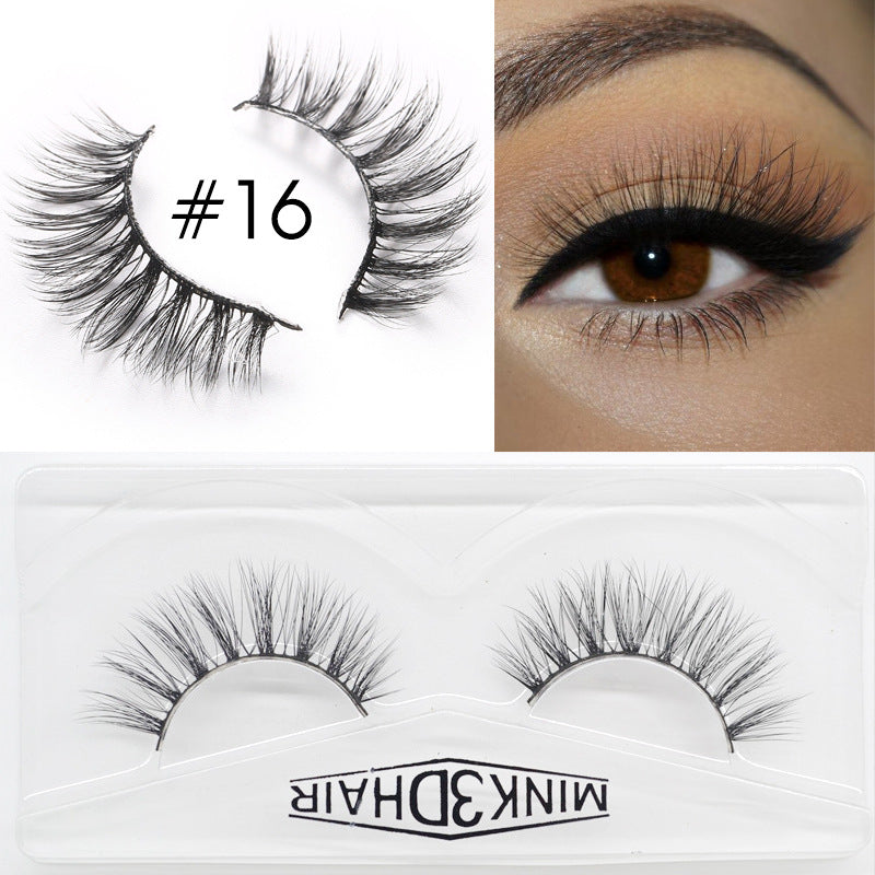 Eyelashes 3D Faux Mink ( 5 Pairs)