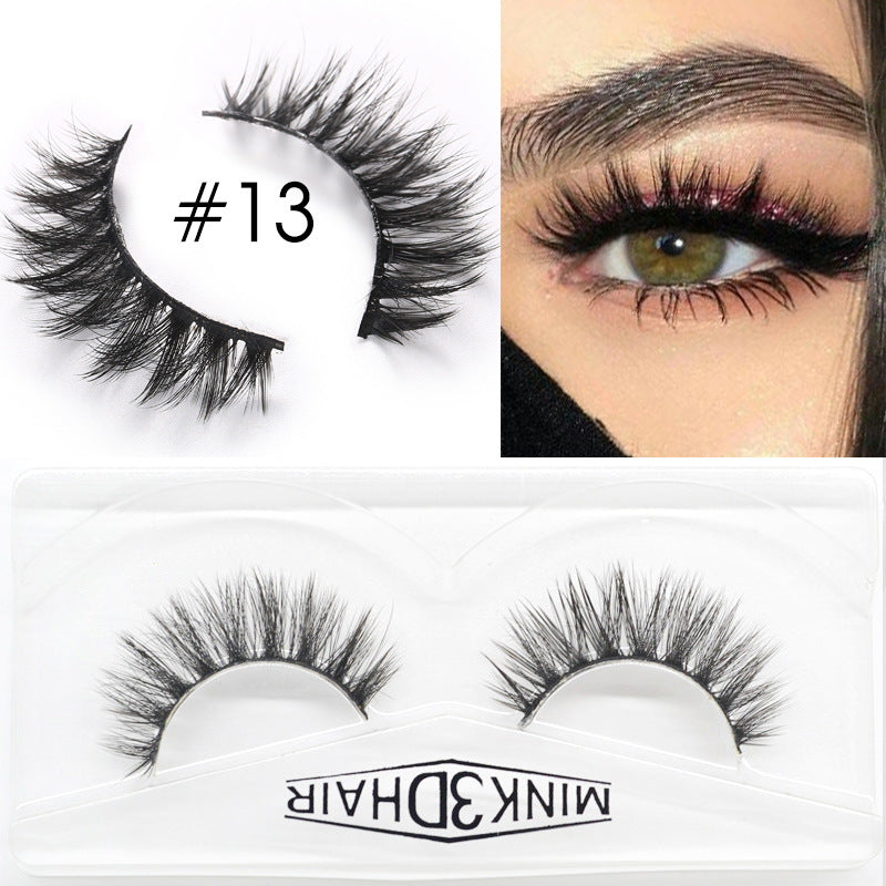 Eyelashes 3D Faux Mink ( 5 Pairs)
