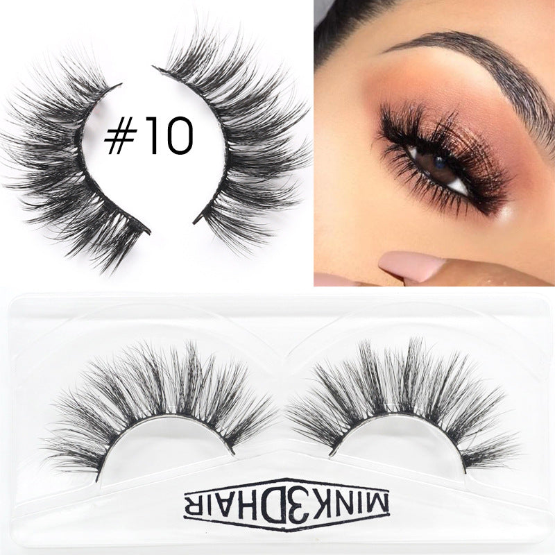 Eyelashes 3D Faux Mink ( 5 Pairs)