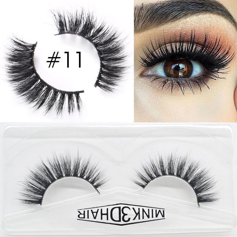 Eyelashes 3D Faux Mink ( 5 Pairs)