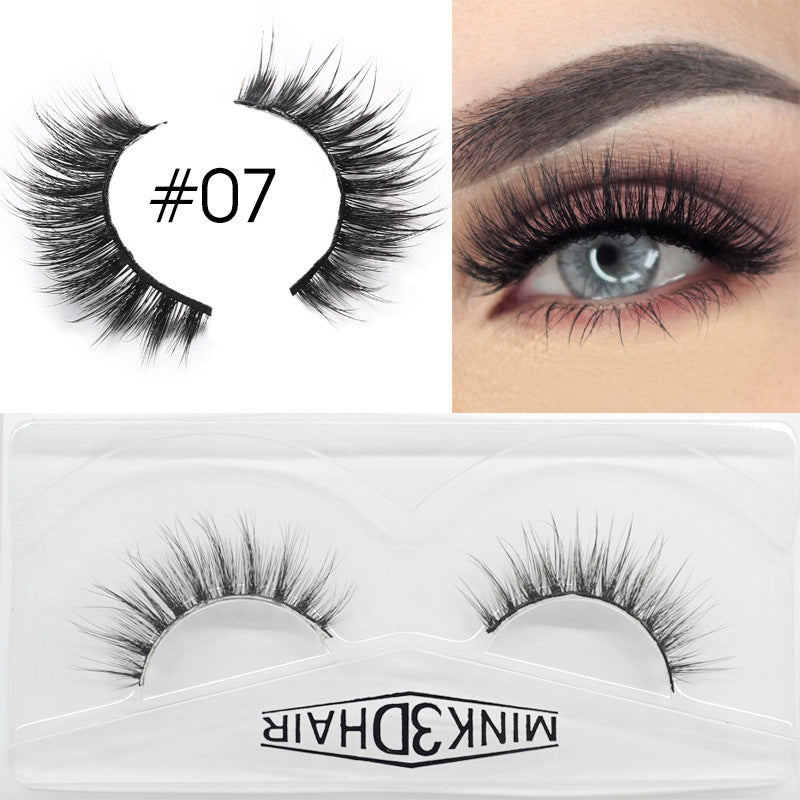 Eyelashes 3D Faux Mink ( 5 Pairs)