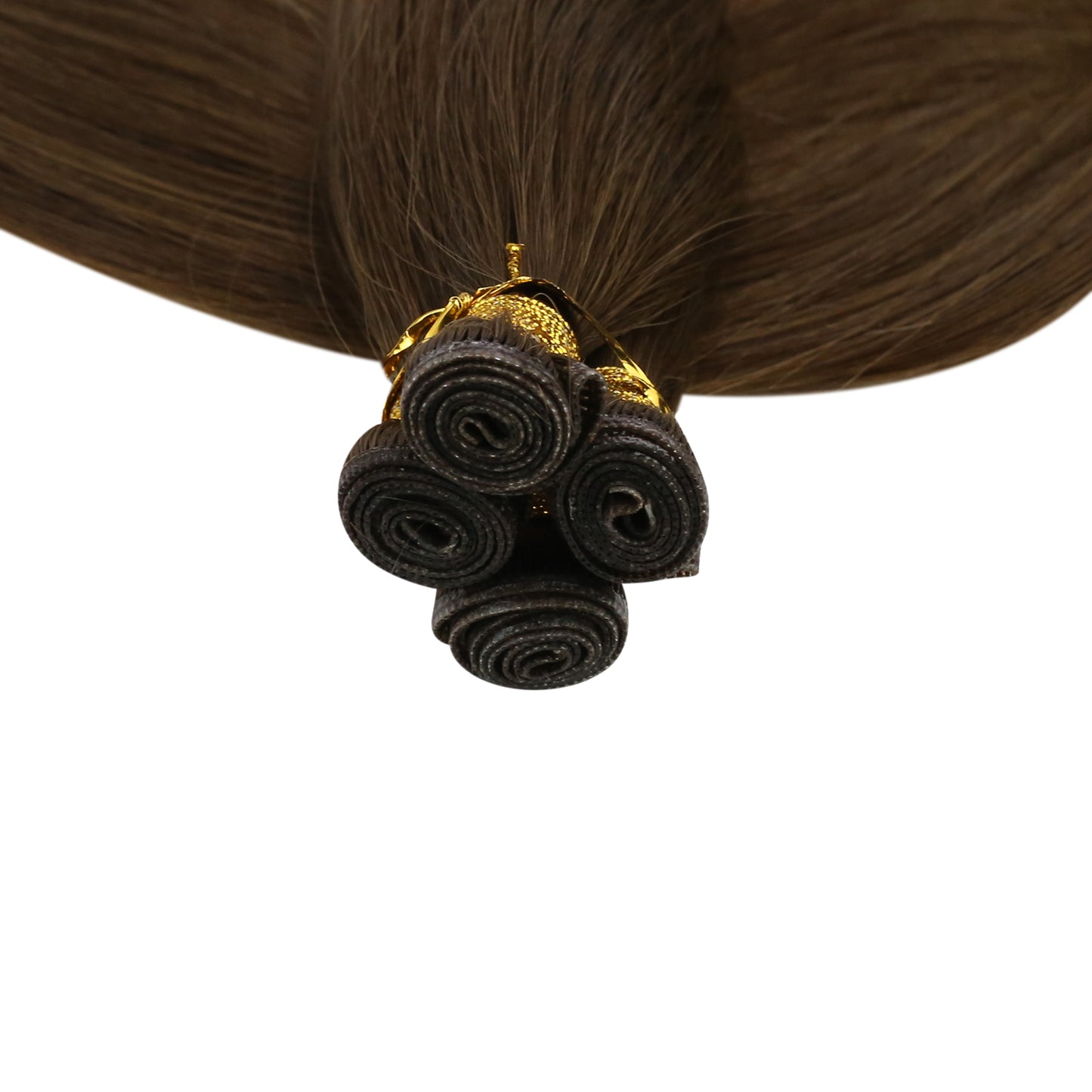 Chocolate Brown #4 Virgin Remy Genius Weft Bundle