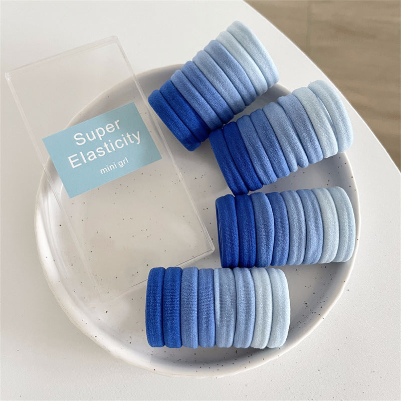 32 Pcs Thick Seamless Candy Color Hair Ties