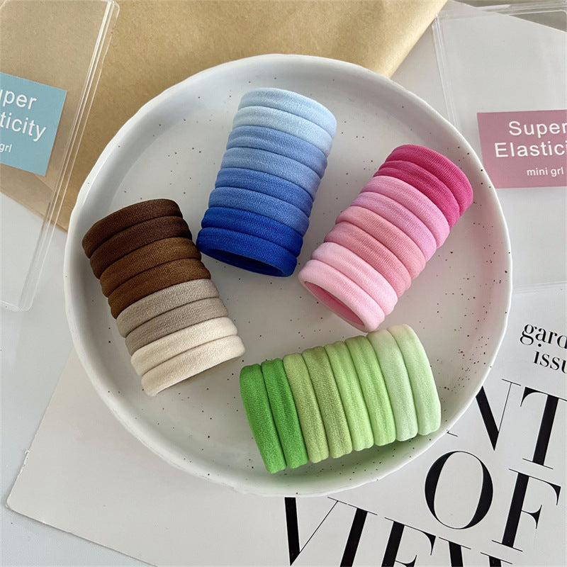 32 Pcs Thick Seamless Candy Color Hair Ties