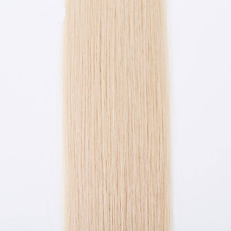 [SALE] Platinum Blonde #1001 Invisible Virgin Remy Tape in Hair Extensions-16"