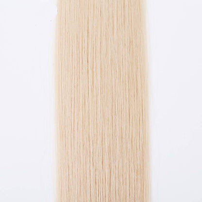 [SALE] Platinum Blonde #1001 Invisible Virgin Remy Tape in Hair Extensions-16"