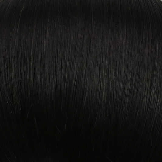 Natural Black #1B U Part Clip In Hair Extensions