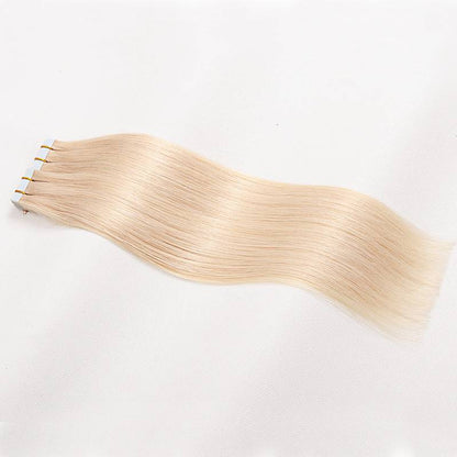 [SALE] 20 Inch 25G Platinum Blonde #1001 Invisible Virgin Remy Tape in Hair Extensions