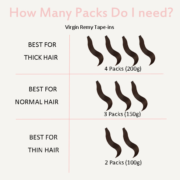 [Sale] Dirty Blonde +Beige Blonde #P18/613 50G Virgin Remy Tape in Hair Extensions