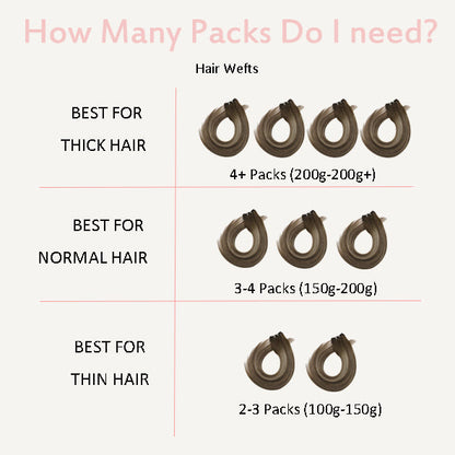 [SALE] 20 Inch Highlights P18/613 Traditional Weft Bundle