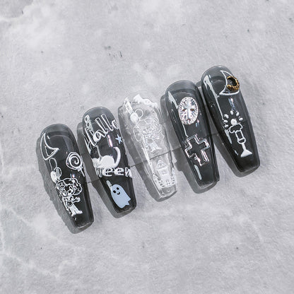Halloween Party 5D Nail Stickers