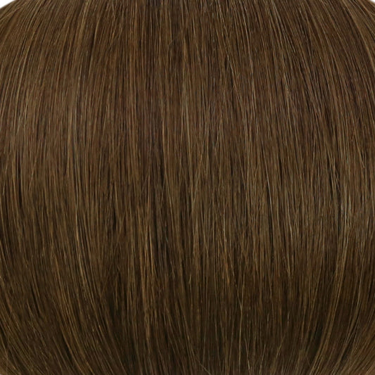 Chocolate Brown #4 Virgin Remy Tape in Hair Extensions