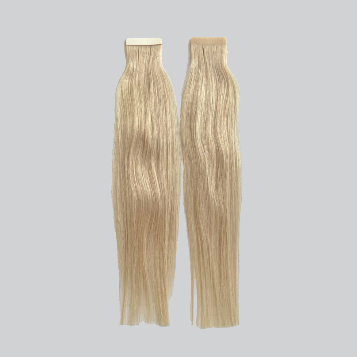 Ice Blonde #60 Virgin Remy Tape in Hair Extensions