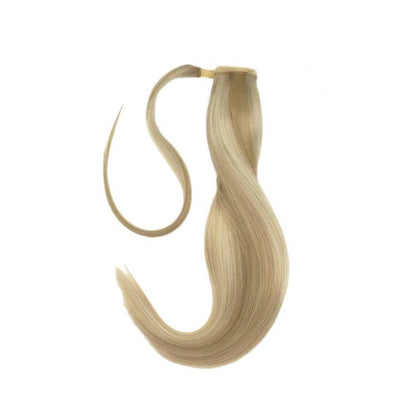 Dark Brown (#2) Human Hair Ponytail Extension